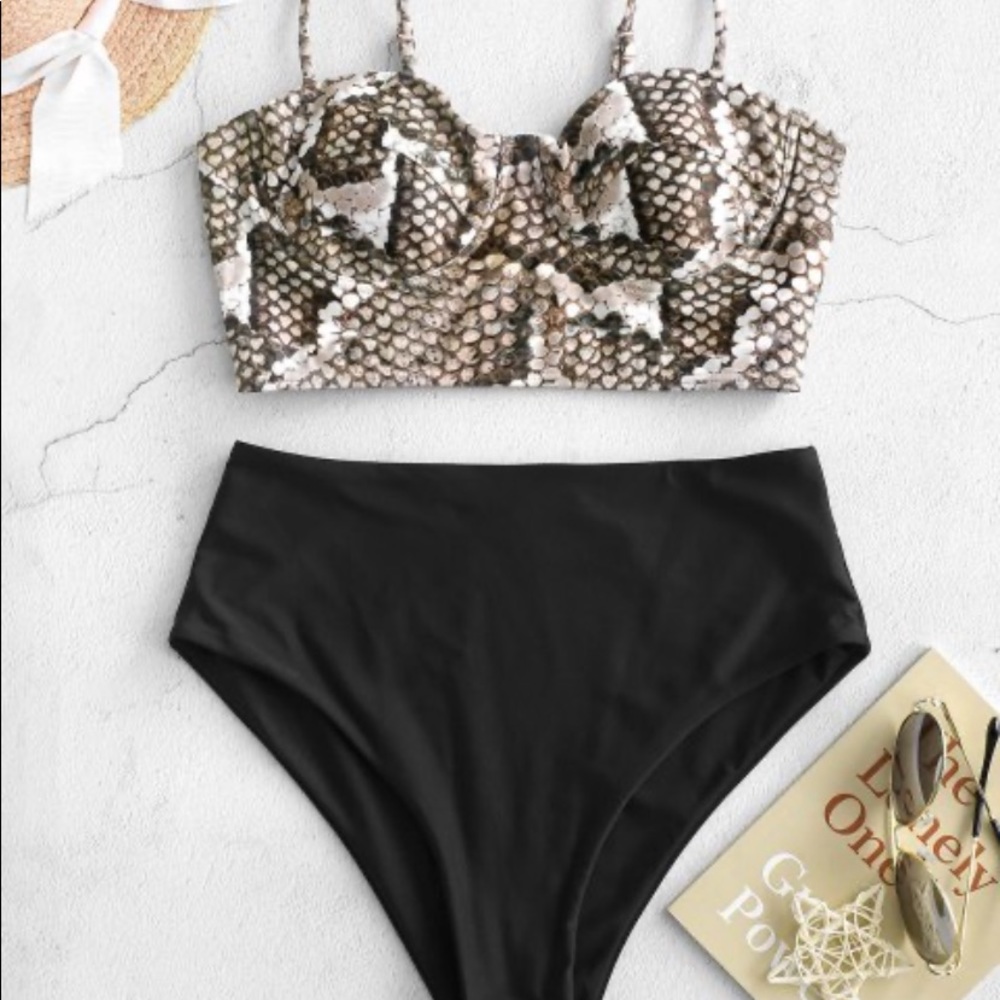 Zaful two piece bathing suite L(8)